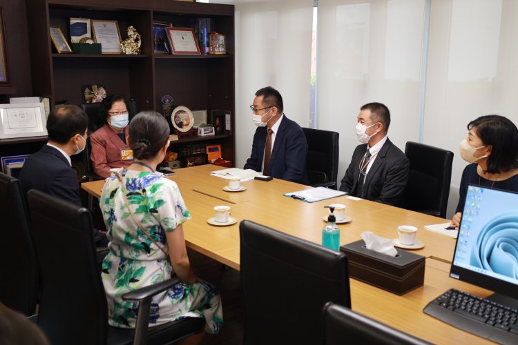 ต้อนรับคณะองค์การความร่วมมือระหว่างประเทศแห่งญี่ปุ่น — 9 พฤษภาคม 2025 — สถาบันเทคโนโลยีจิตรลดา CDTI