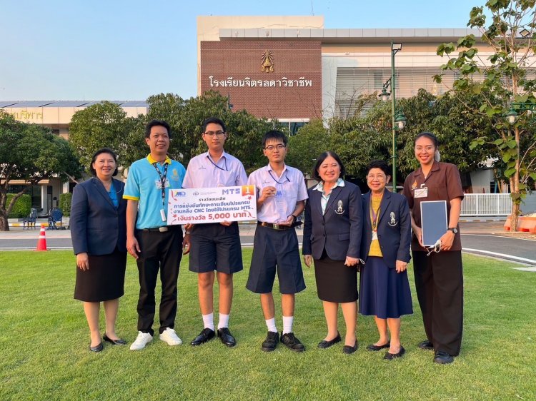 ขอแสดงความยินดีกับนักเรียน สาขาวิชาช่างกลโรงงาน ได้รับรางวัลอันภาคภูมิใจ — 3 พฤษภาคม 2025 — สถาบันเทคโนโลยีจิตรลดา CDTI