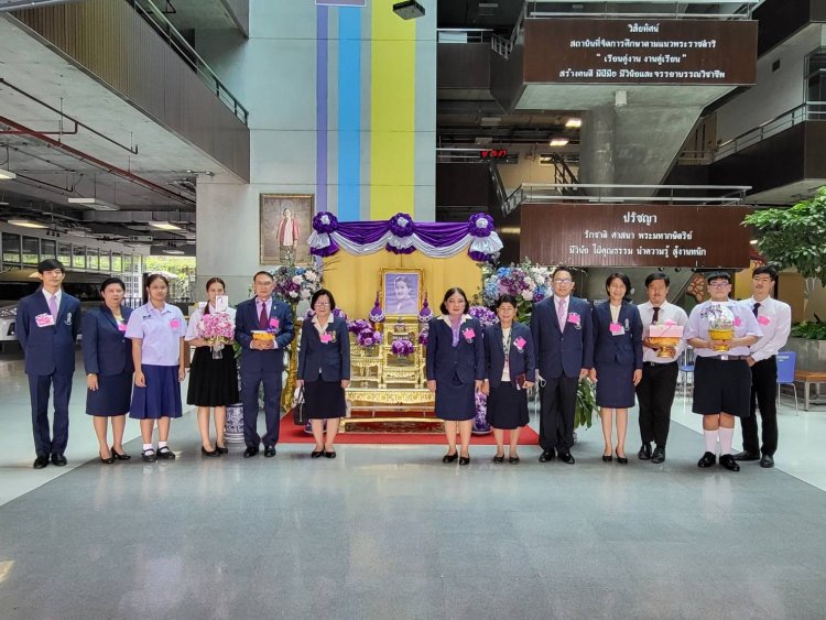 ถวายพระพร — 8 พฤษภาคม 2025 — สถาบันเทคโนโลยีจิตรลดา CDTI