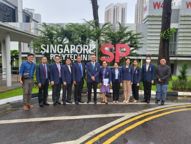 ศึกษาดูงาน Singapore Polytechnic       — 7 พฤษภาคม 2025 — สถาบันเทคโนโลยีจิตรลดา CDTI