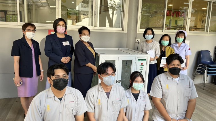 ส่งมอบนวัตกรรมตู้อบฆ่าเชื้อไวรัสด้วยก๊าซโอโซนพร้อมระบบสลายก๊าซ  — 5 พฤษภาคม 2025 — สถาบันเทคโนโลยีจิตรลดา CDTI