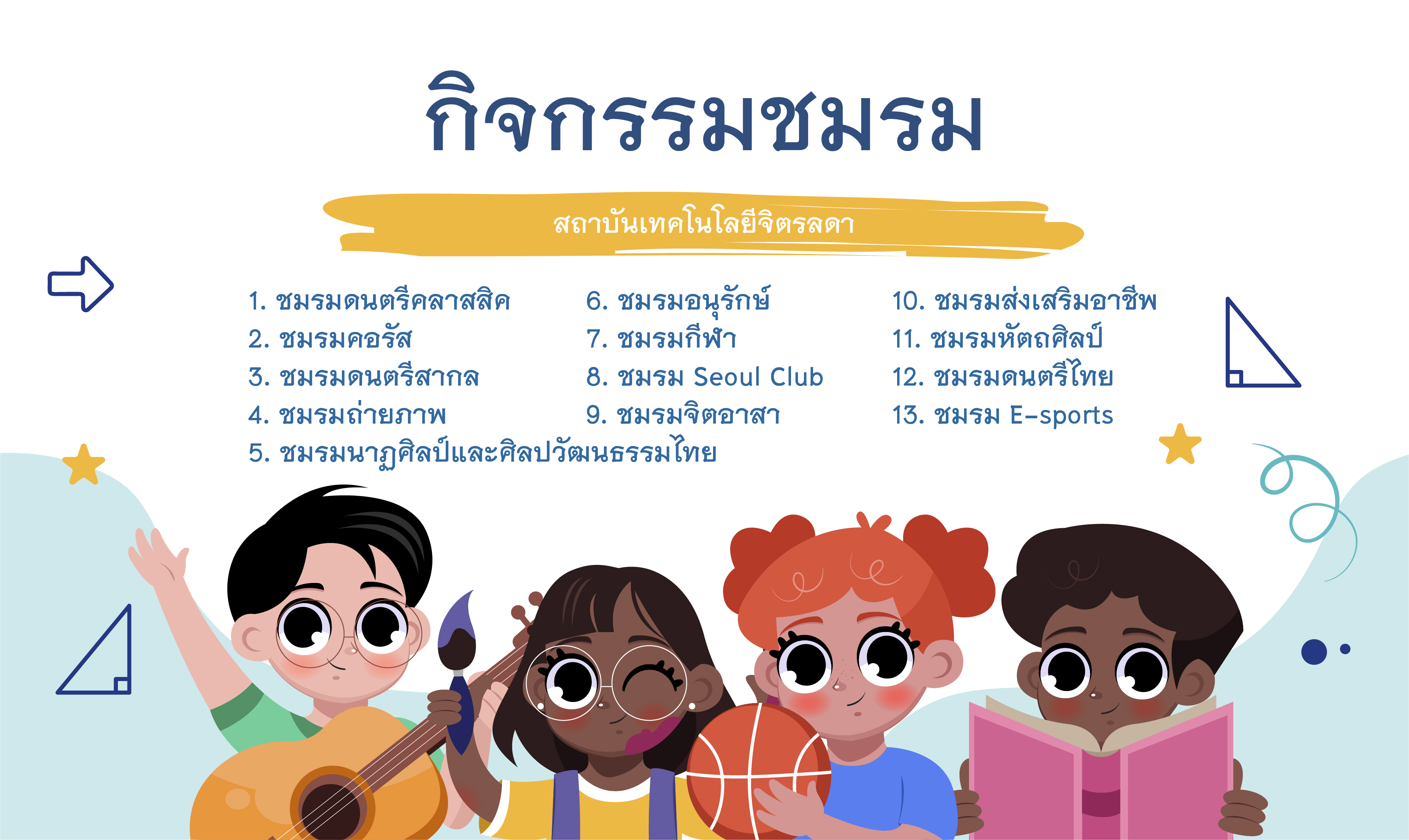 club 01 สถาบันเทคโนโลยีจิตรลดา CDTI