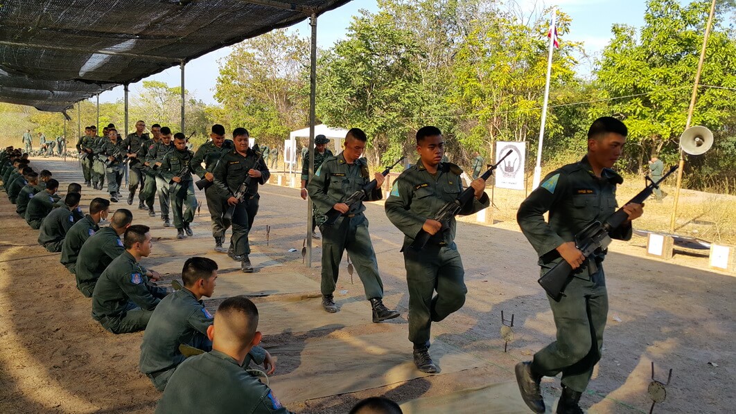 ภาพการฝึกภาคสนาม นักศึกษาวิชาทหาร ประจำปีการศึกษา ๒๕๕๘ &mdash; 5 สิงหาคม 2026 &mdash; สถาบันเทคโนโลยีจิตรลดา CDTI