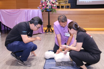 อบรมการใช้เครื่องกระตุกหัวใจด้วยไฟฟ้าชนิดอัตโนมัติ (AED) &mdash; 11 กรกฎาคม 2026 &mdash; สถาบันเทคโนโลยีจิตรลดา CDTI