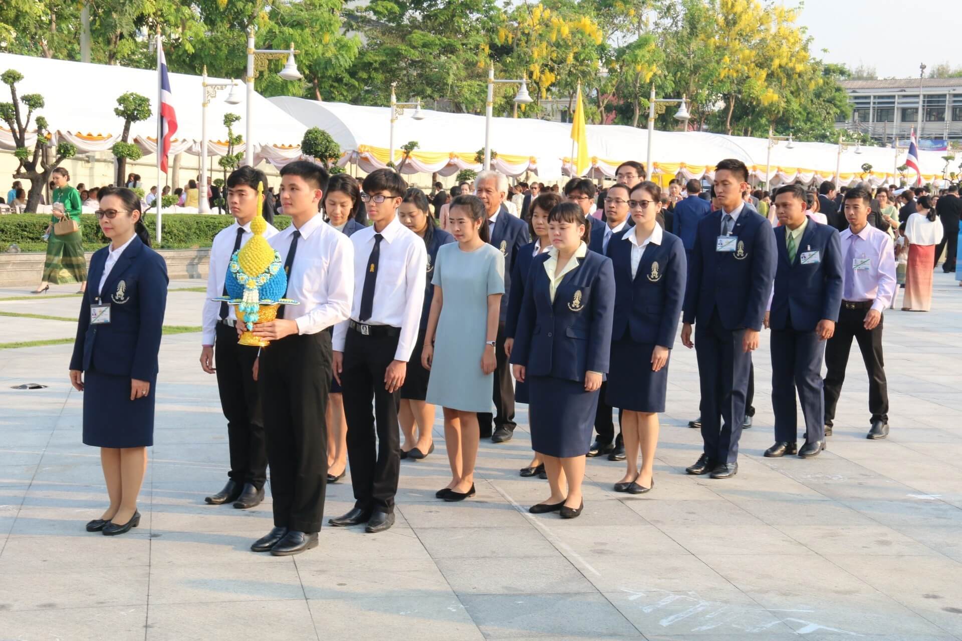 วางพานพุ่มวันจักรี &mdash; 21 สิงหาคม 2026 &mdash; สถาบันเทคโนโลยีจิตรลดา CDTI