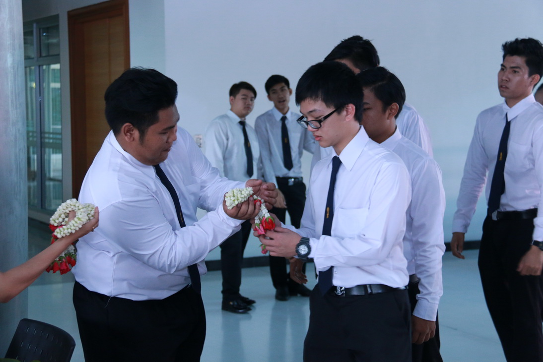 พิธีไหว้ครู ประจำปีการศึกษา ๒๕๕๘ วิทยาลัยเทคโนโลยีจิตรลดา &mdash; 26 กรกฎาคม 2026 &mdash; สถาบันเทคโนโลยีจิตรลดา CDTI