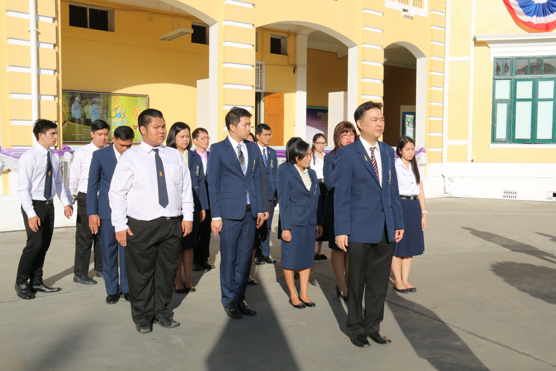 คณาอาจารย์ เจ้าหน้าที่ และนักศึกษาวิทยาลัยเทคโนโลยีจิตรลดา ร่วมพิธีวางพวงมาลาเนื่องในวันมหาธีรราชเจ้า ณ สวนเจ้าเชตุ &mdash; 8 สิงหาคม 2026 &mdash; สถาบันเทคโนโลยีจิตรลดา CDTI