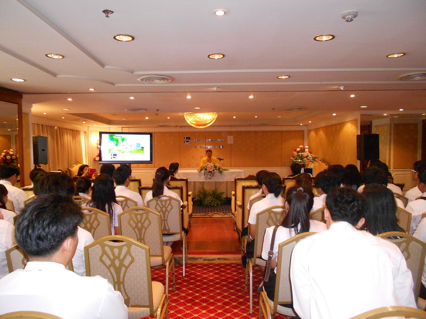 กิจกรรม Learn from real คณะบริหารธุรกิจ &mdash; 8 สิงหาคม 2026 &mdash; สถาบันเทคโนโลยีจิตรลดา CDTI
