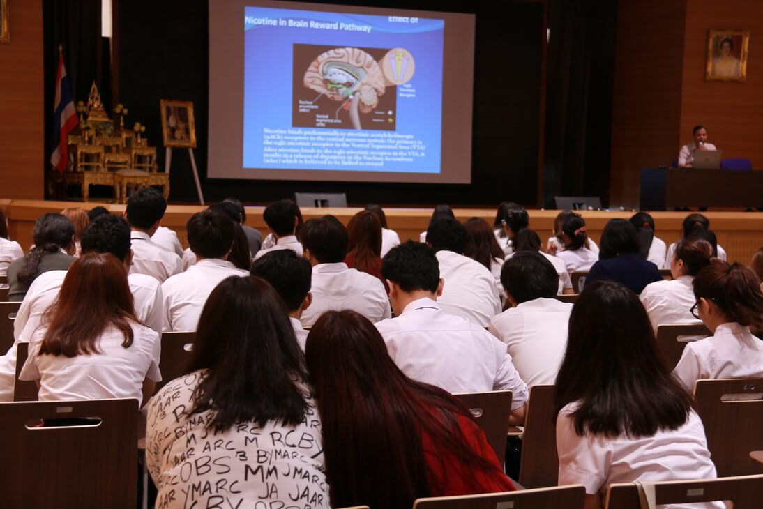 กิจกรรมการฟังบรรยาย ในหัวข้อ รู้ทันยาเสพติด โดย พลเรือตรี วศิน บำรุงชีพ &mdash; 8 สิงหาคม 2026 &mdash; สถาบันเทคโนโลยีจิตรลดา CDTI