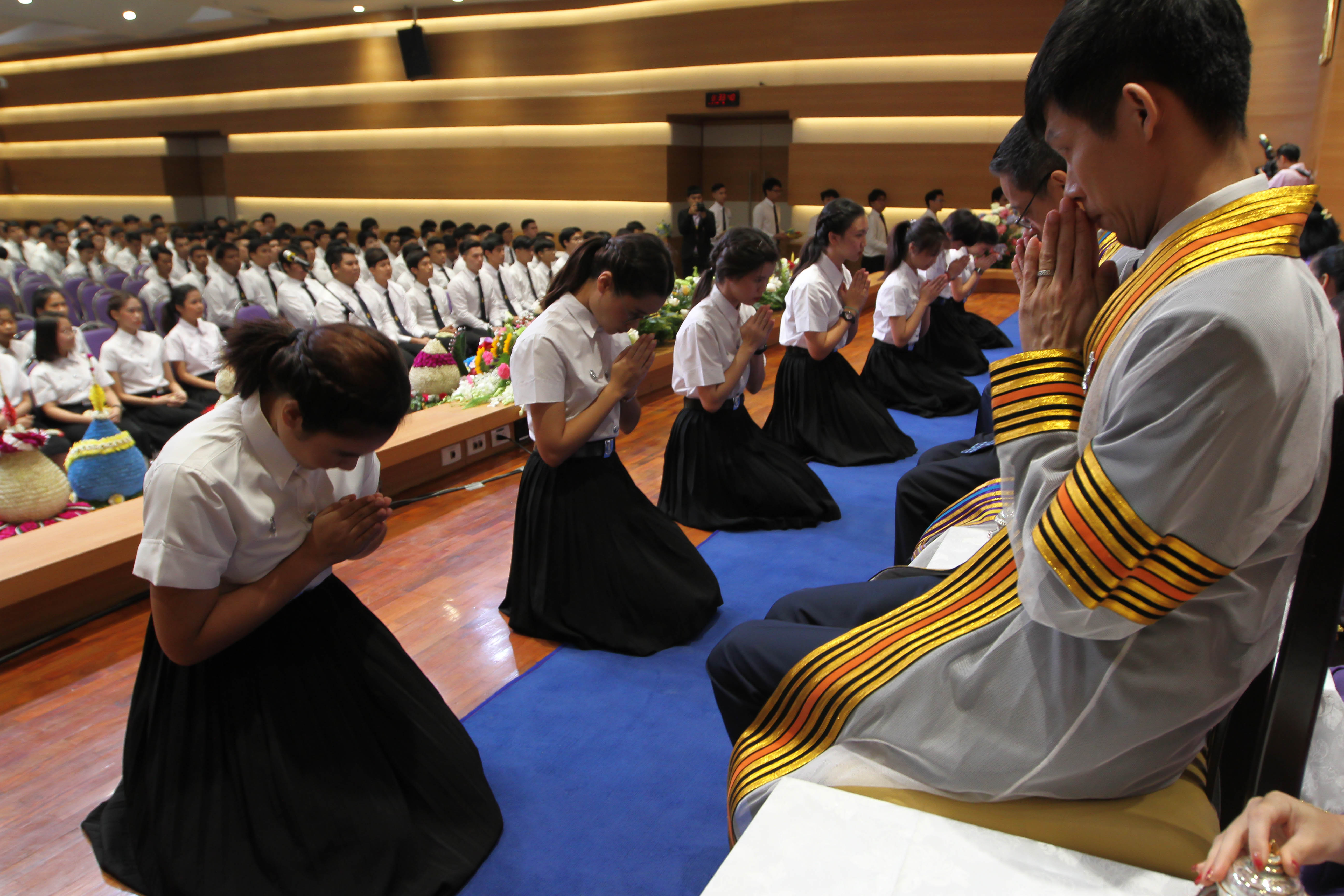 พิธีไหว้ครู ปีการศึกษา 2561 &mdash; 25 สิงหาคม 2026 &mdash; สถาบันเทคโนโลยีจิตรลดา CDTI