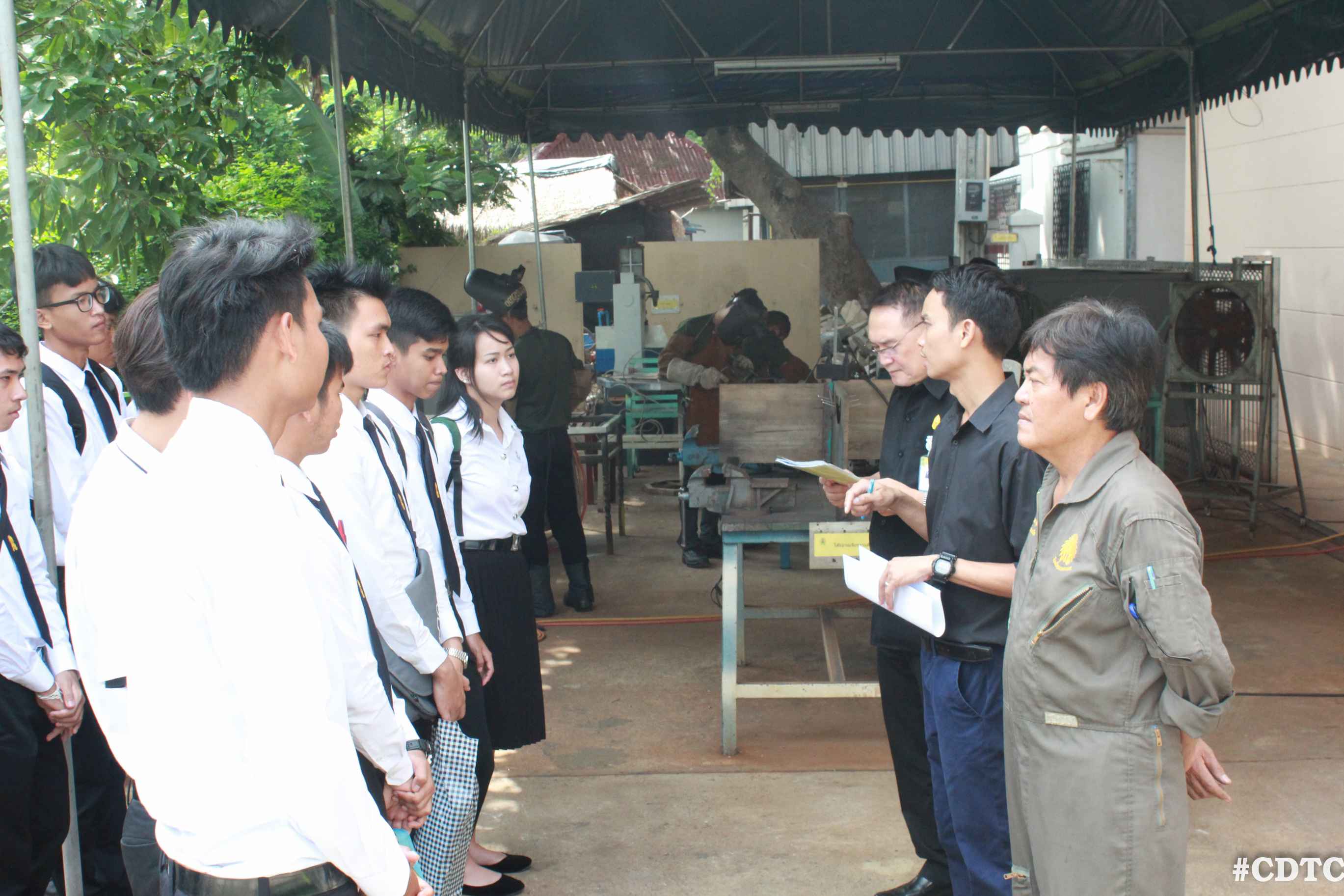 ลงช็อปช่าง รุ่น 2 &mdash; 6 สิงหาคม 2026 &mdash; สถาบันเทคโนโลยีจิตรลดา CDTI
