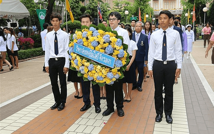วางพวงมาลา &mdash; 5 สิงหาคม 2026 &mdash; สถาบันเทคโนโลยีจิตรลดา CDTI
