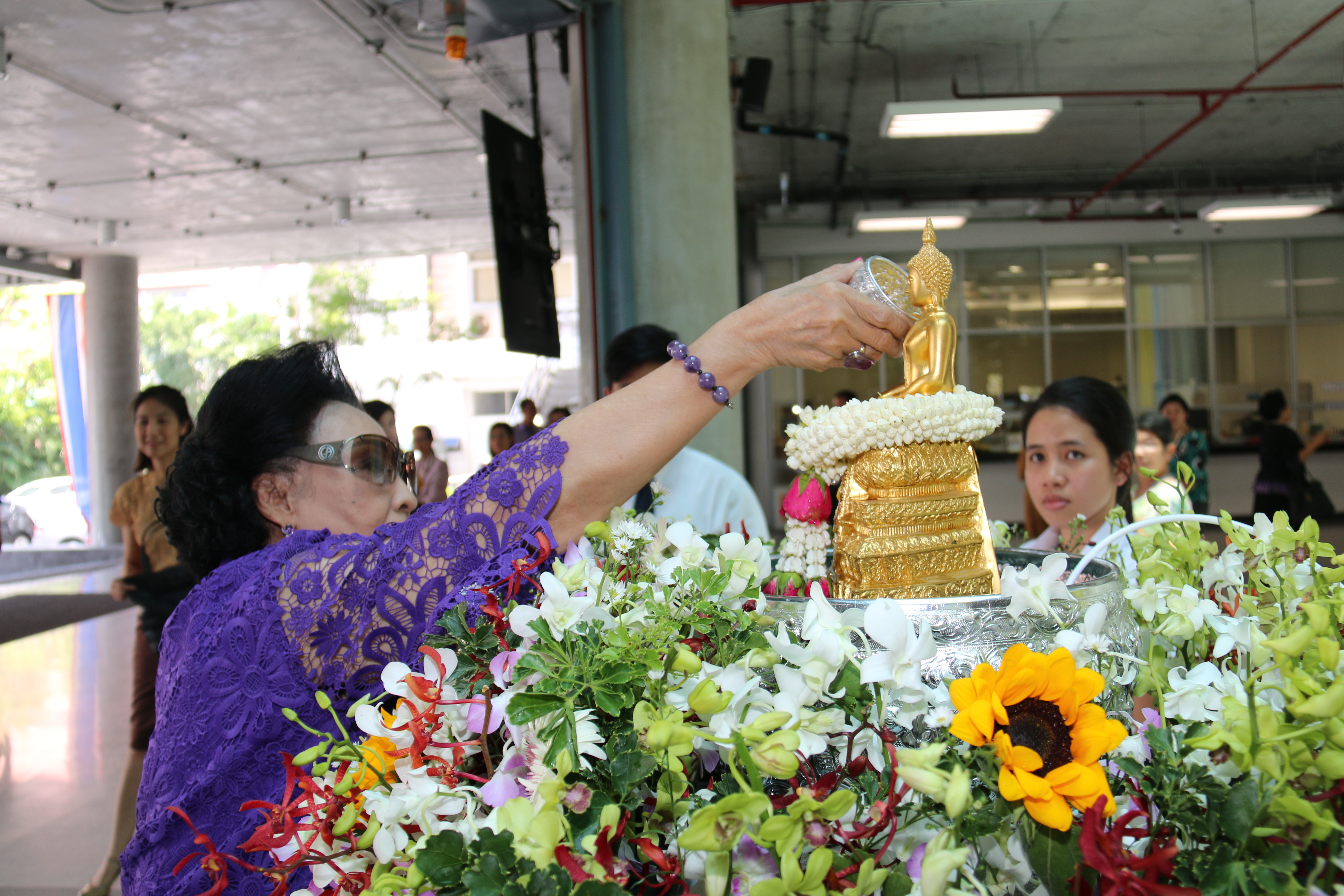 พิธีสรงน้ำพระ-รดน้ำดำหัว &mdash; 7 กรกฎาคม 2026 &mdash; สถาบันเทคโนโลยีจิตรลดา CDTI