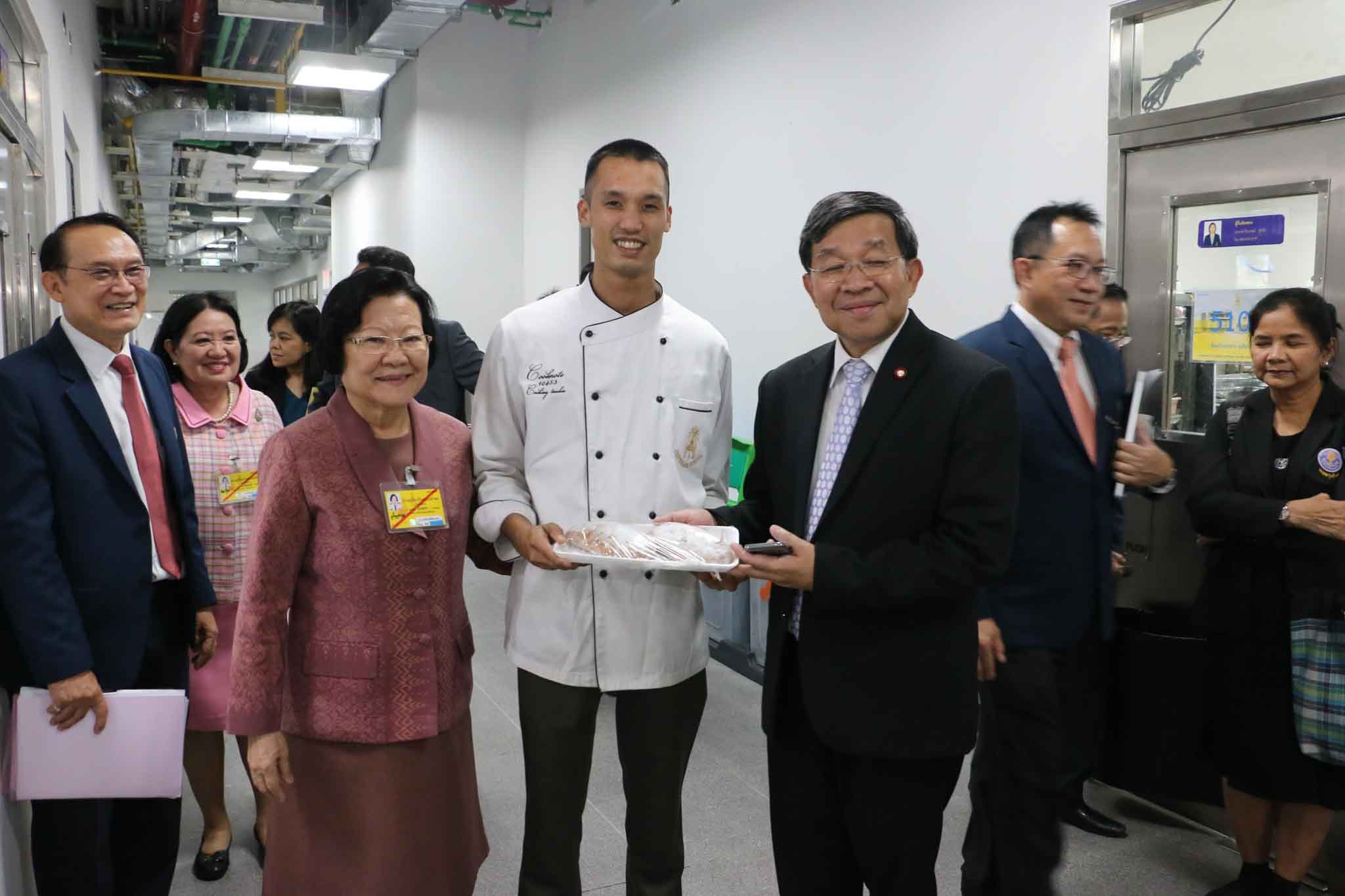 ต้อนรับคณะปลัดกระทรวง อว. — 5 พฤษภาคม 2025 — สถาบันเทคโนโลยีจิตรลดา CDTI