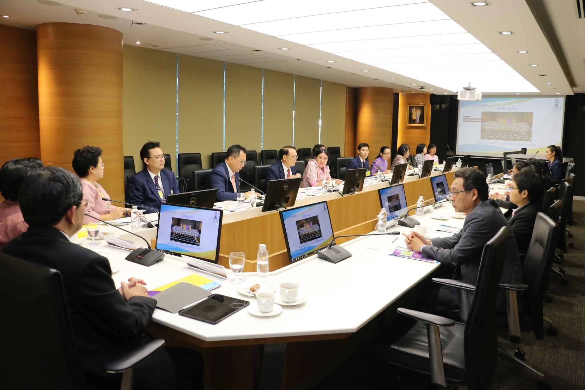 ต้อนรับคณะปลัดกระทรวง อว. — 5 พฤษภาคม 2025 — สถาบันเทคโนโลยีจิตรลดา CDTI