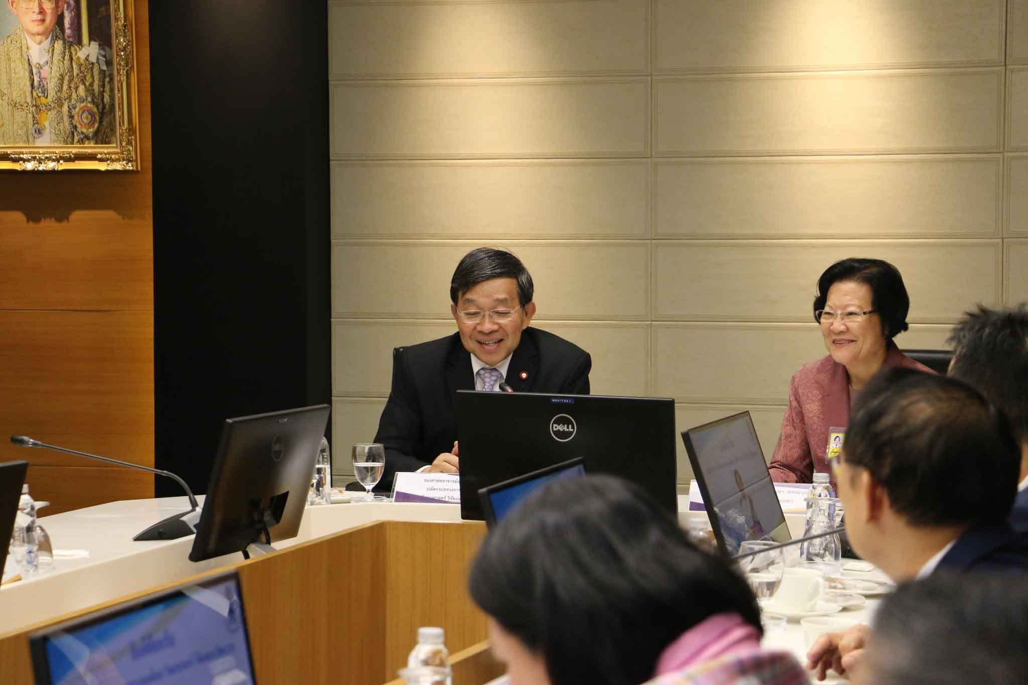 ต้อนรับคณะปลัดกระทรวง อว. — 5 พฤษภาคม 2025 — สถาบันเทคโนโลยีจิตรลดา CDTI