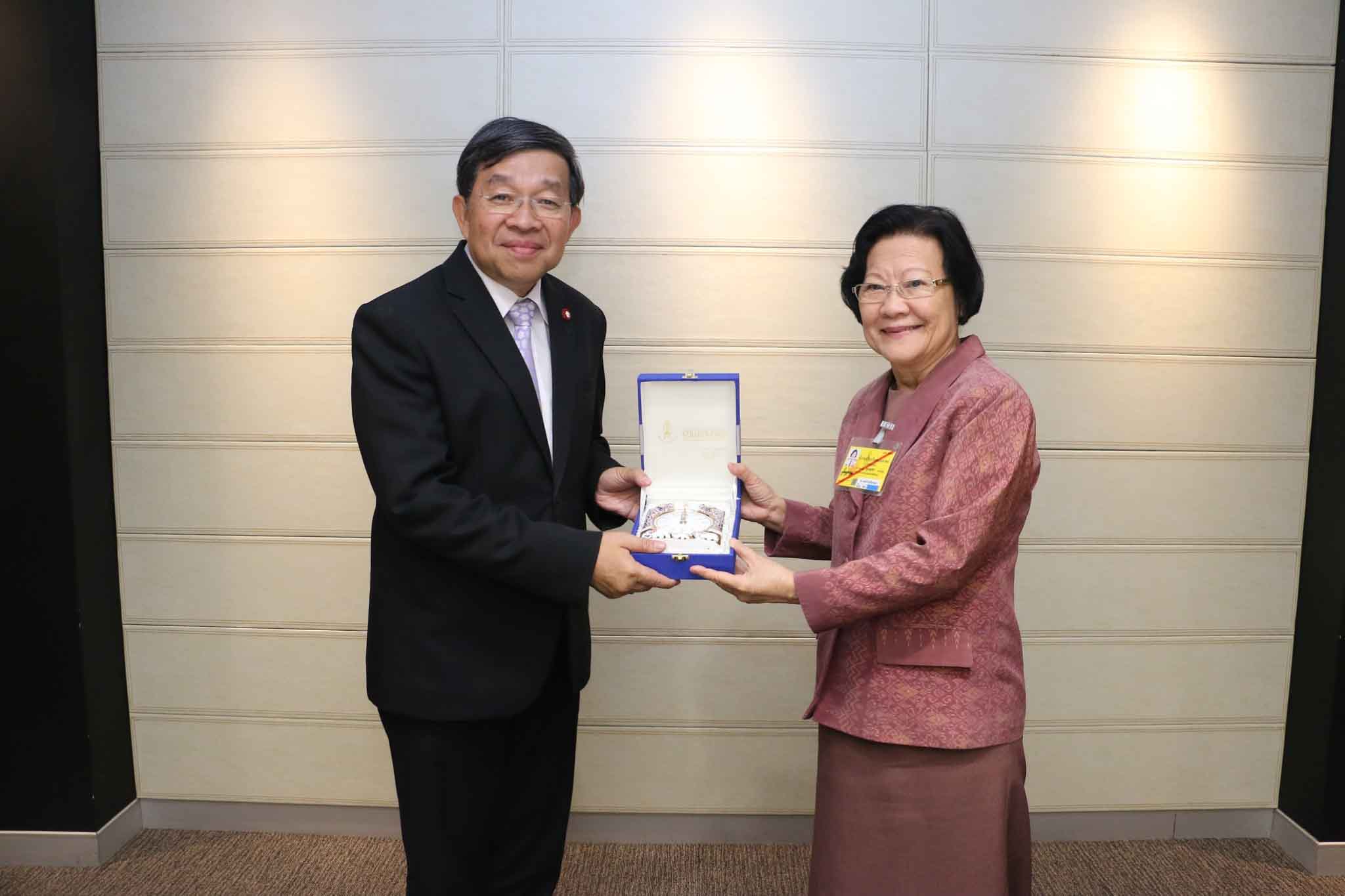 ต้อนรับคณะปลัดกระทรวง อว. — 5 พฤษภาคม 2025 — สถาบันเทคโนโลยีจิตรลดา CDTI