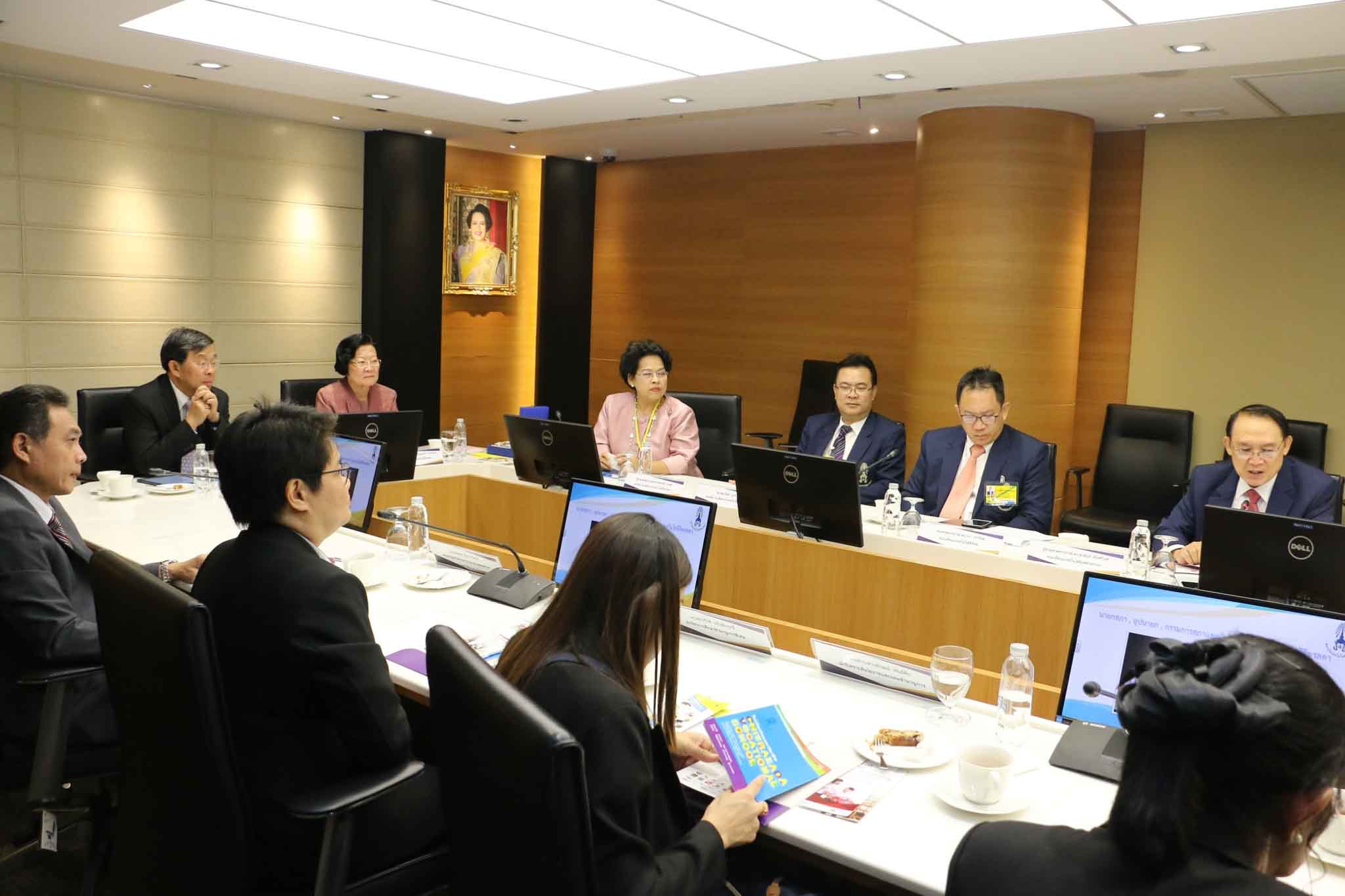 ต้อนรับคณะปลัดกระทรวง อว. — 5 พฤษภาคม 2025 — สถาบันเทคโนโลยีจิตรลดา CDTI