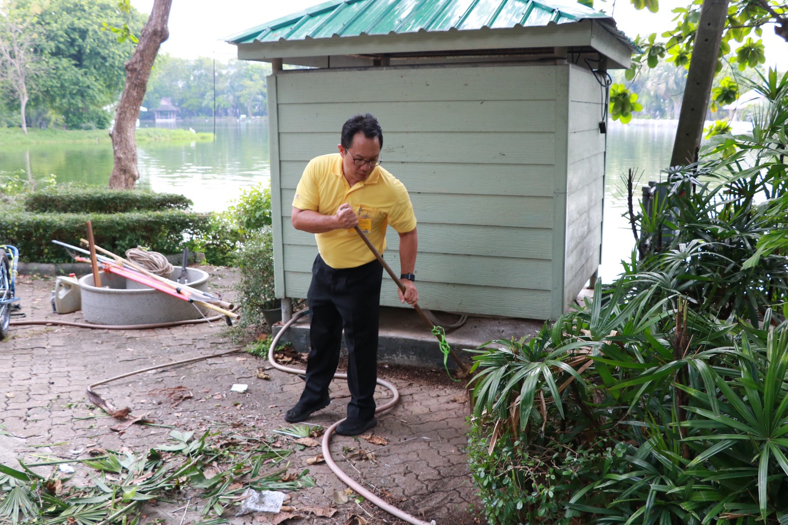 จิตอาสาพัฒนาเขาดิน — 5 พฤษภาคม 2025 — สถาบันเทคโนโลยีจิตรลดา CDTI