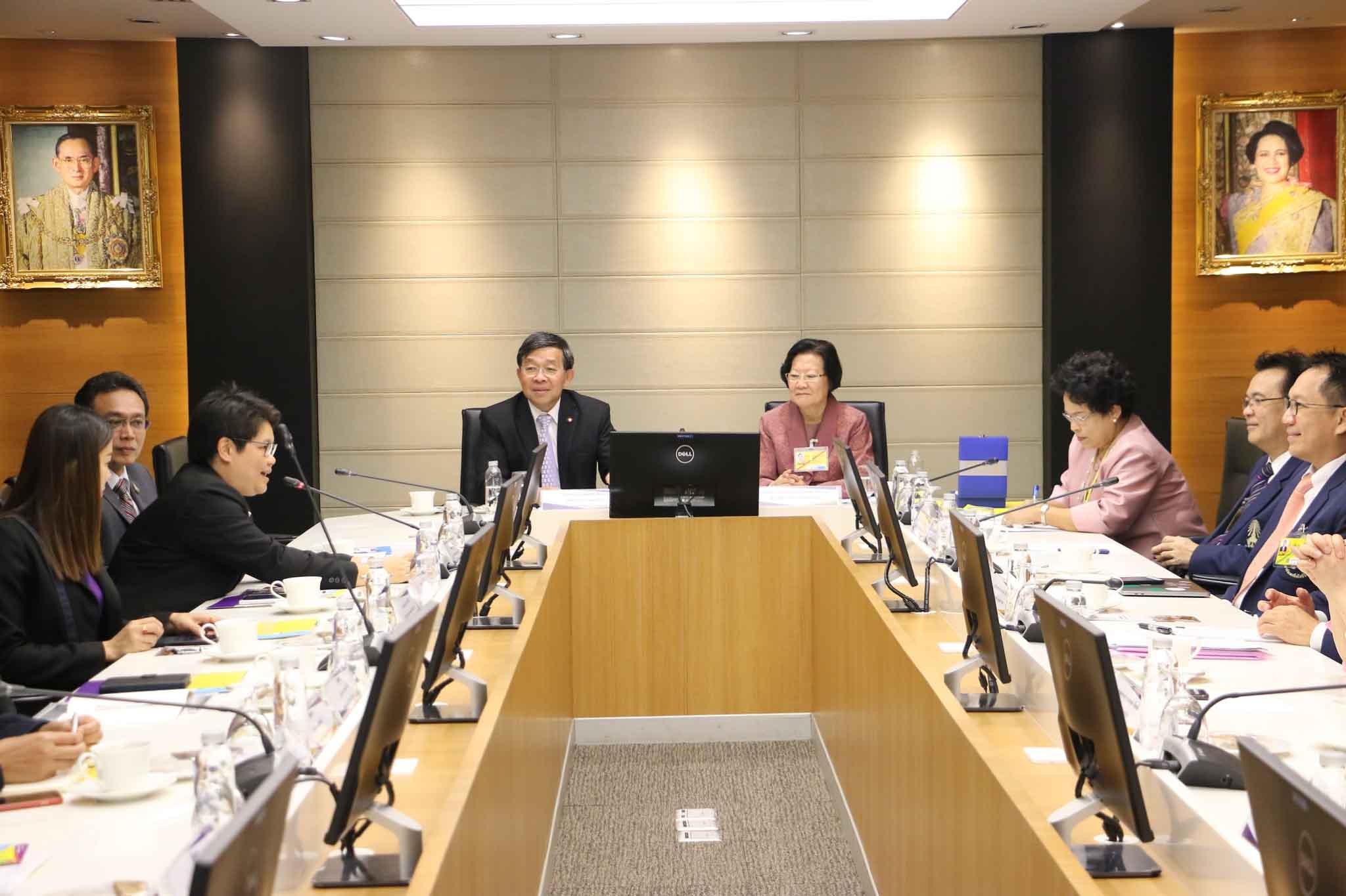 ต้อนรับคณะปลัดกระทรวง อว. — 5 พฤษภาคม 2025 — สถาบันเทคโนโลยีจิตรลดา CDTI