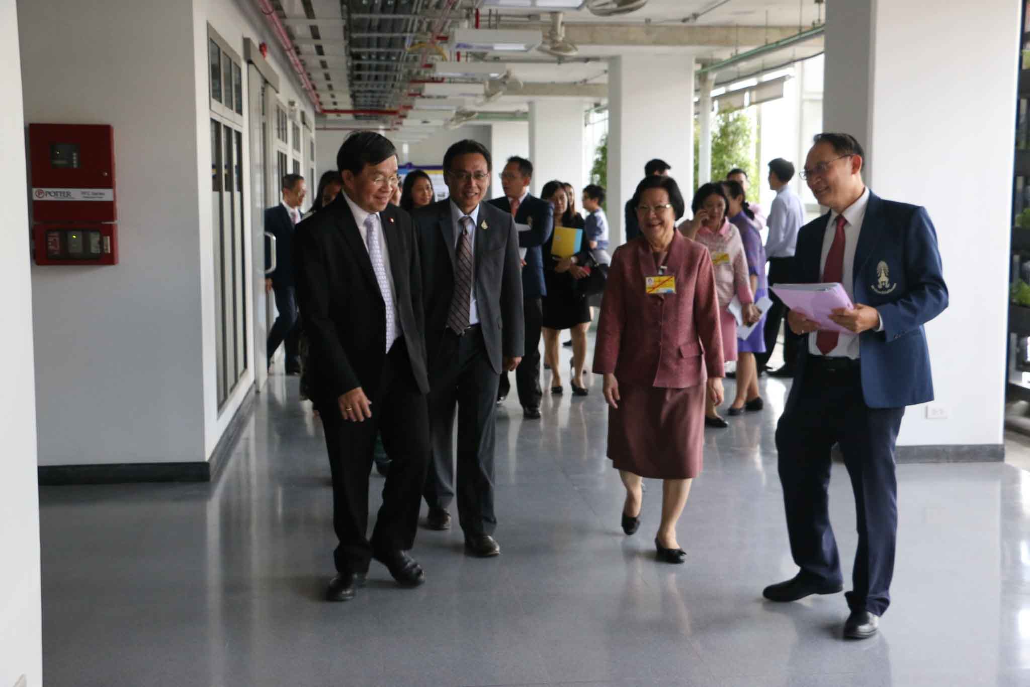 ต้อนรับคณะปลัดกระทรวง อว. — 5 พฤษภาคม 2025 — สถาบันเทคโนโลยีจิตรลดา CDTI