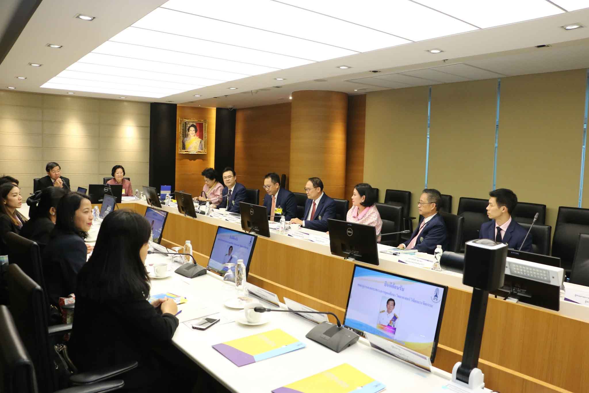 ต้อนรับคณะปลัดกระทรวง อว. — 5 พฤษภาคม 2025 — สถาบันเทคโนโลยีจิตรลดา CDTI