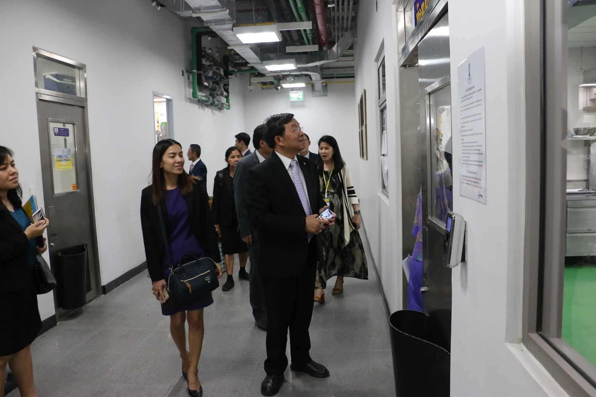 ต้อนรับคณะปลัดกระทรวง อว. — 5 พฤษภาคม 2025 — สถาบันเทคโนโลยีจิตรลดา CDTI