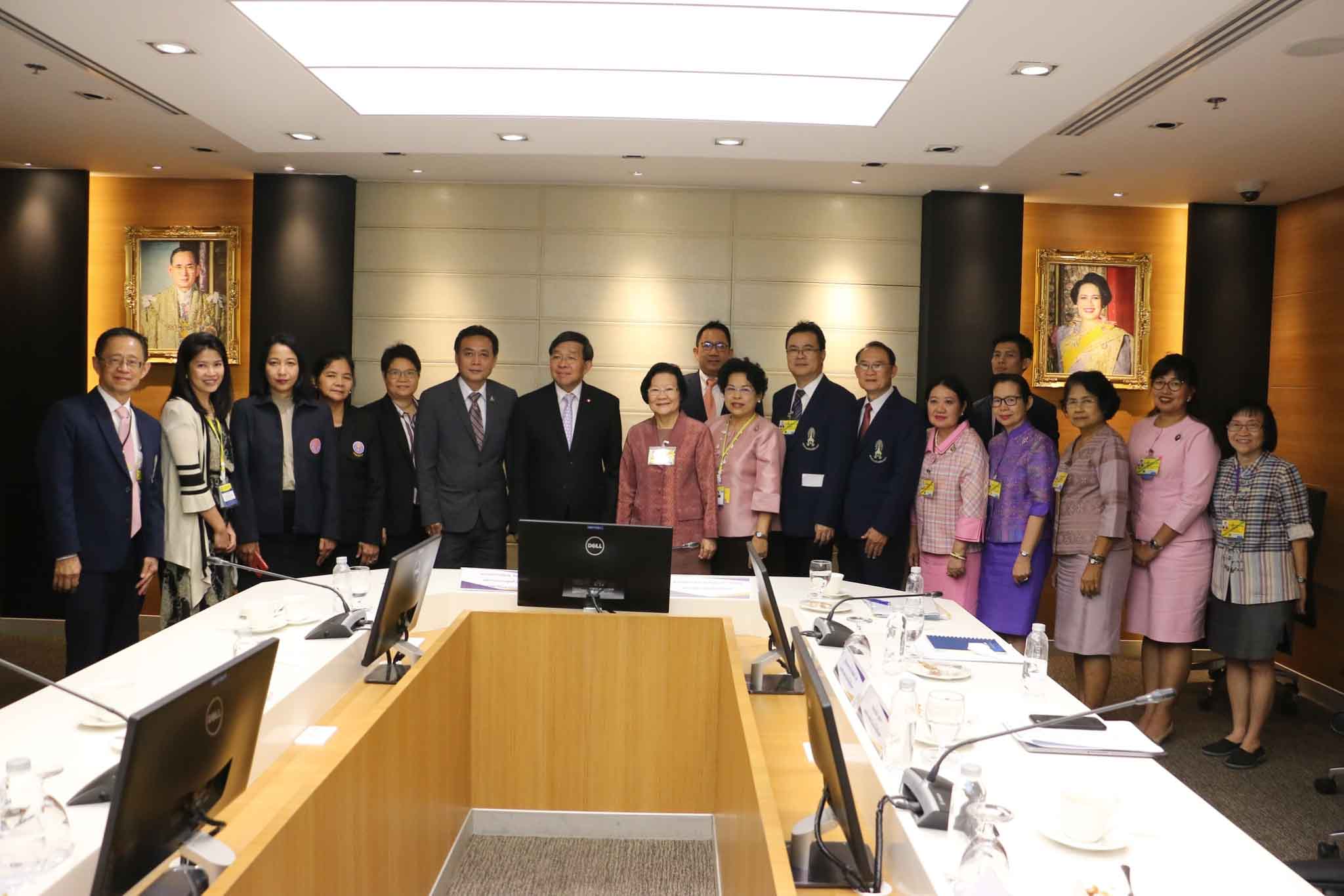 ต้อนรับคณะปลัดกระทรวง อว. — 5 พฤษภาคม 2025 — สถาบันเทคโนโลยีจิตรลดา CDTI