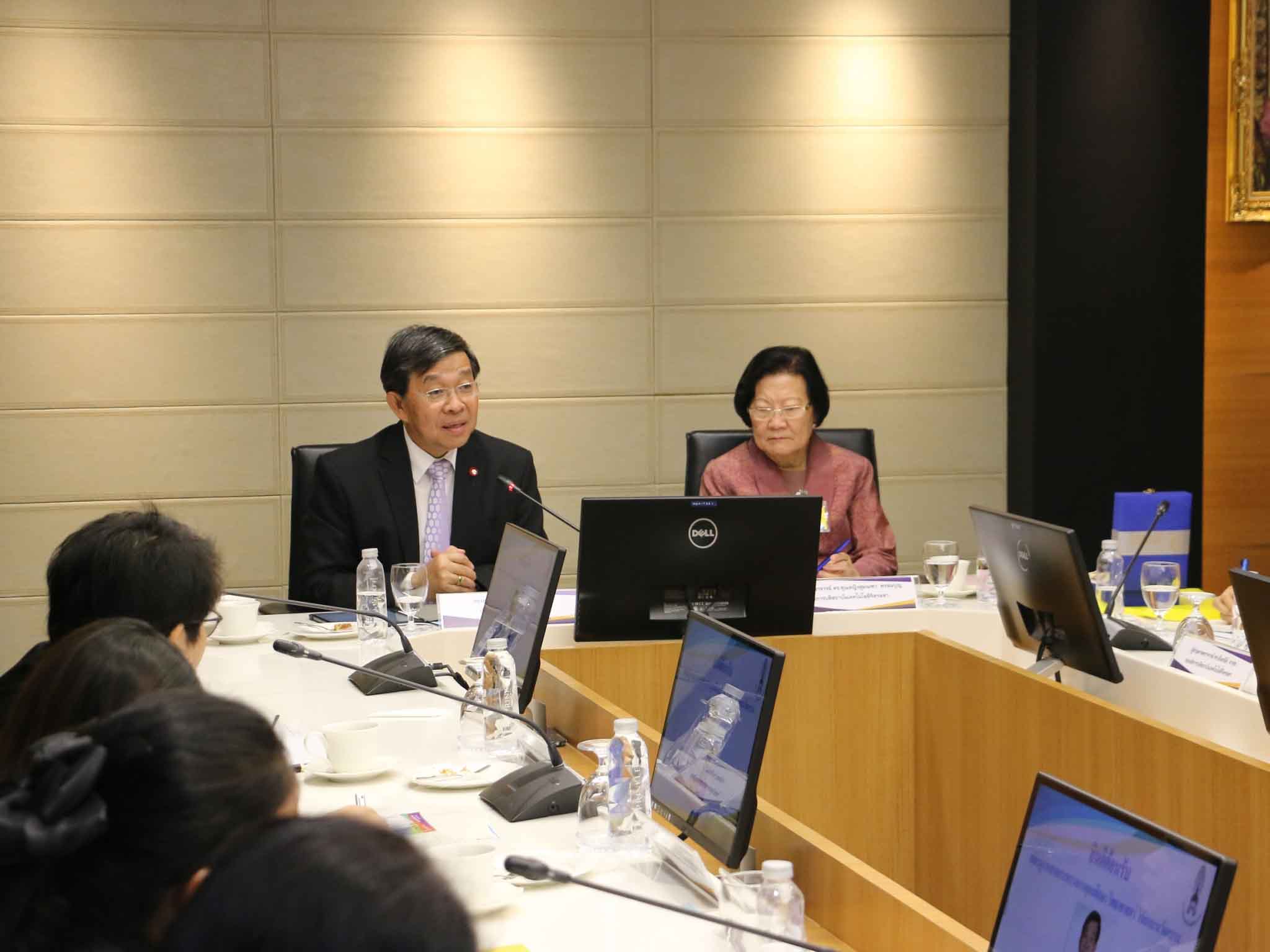 ต้อนรับคณะปลัดกระทรวง อว. — 5 พฤษภาคม 2025 — สถาบันเทคโนโลยีจิตรลดา CDTI