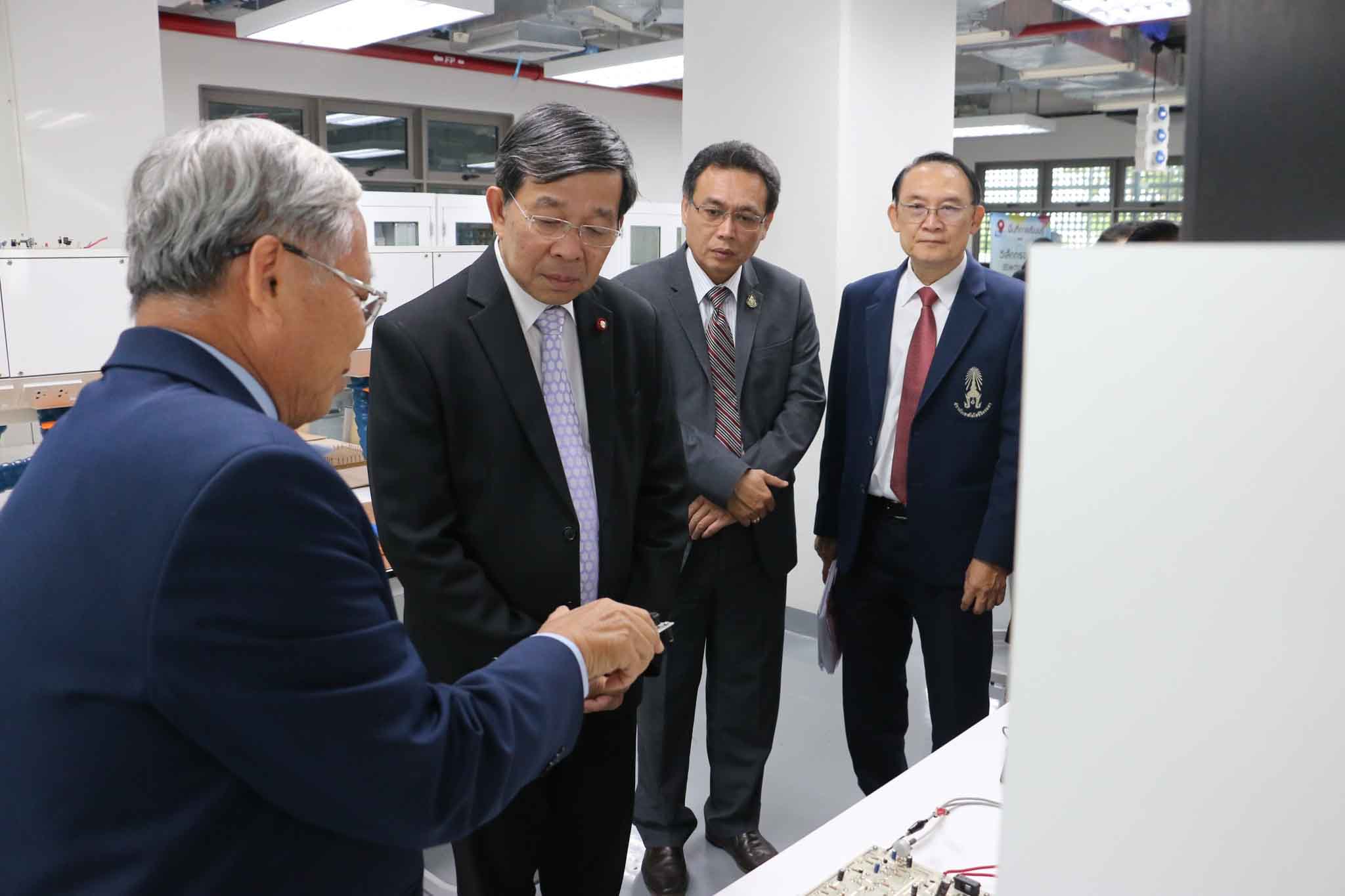 ต้อนรับคณะปลัดกระทรวง อว. — 5 พฤษภาคม 2025 — สถาบันเทคโนโลยีจิตรลดา CDTI