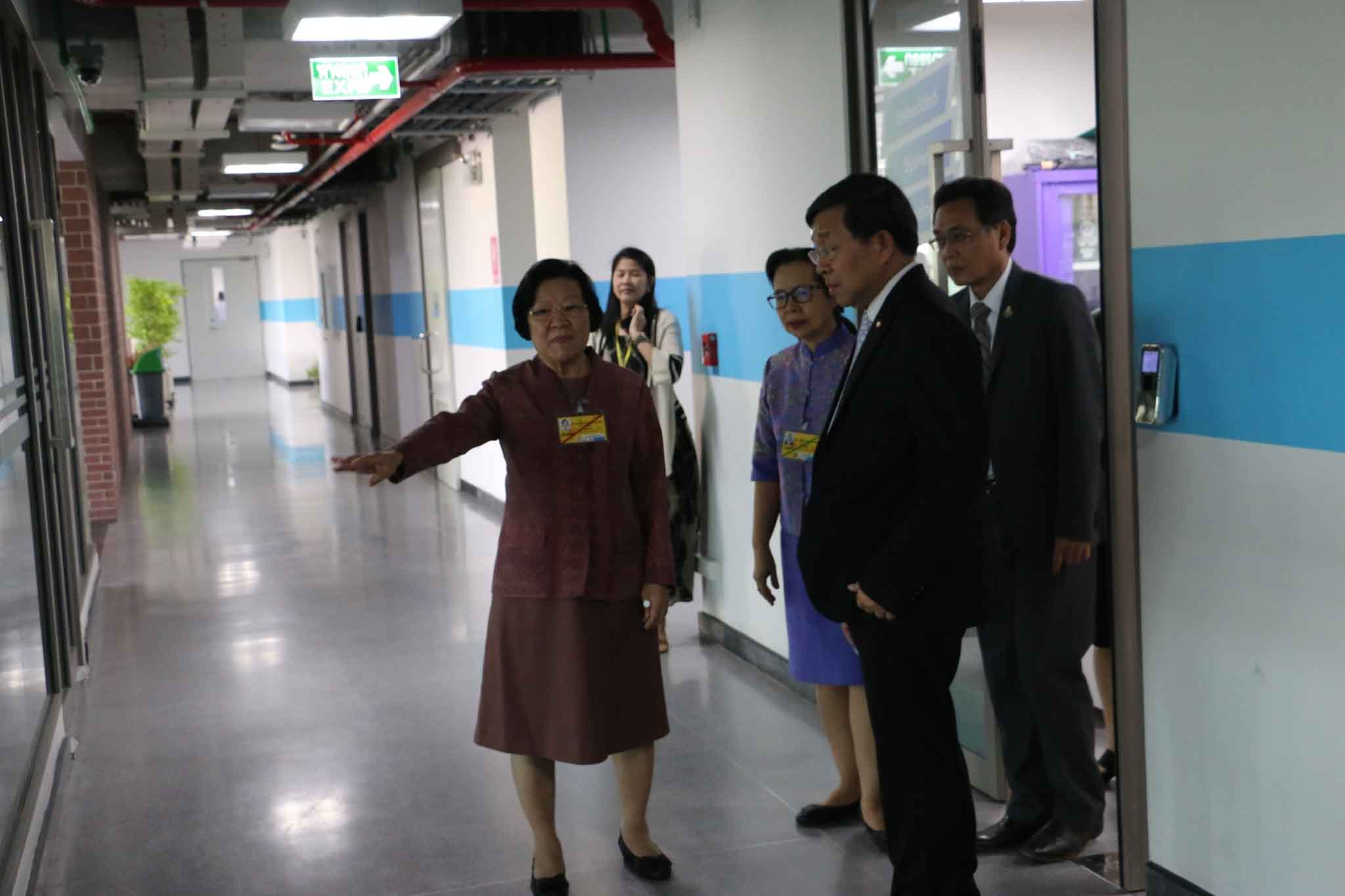 ต้อนรับคณะปลัดกระทรวง อว. — 5 พฤษภาคม 2025 — สถาบันเทคโนโลยีจิตรลดา CDTI