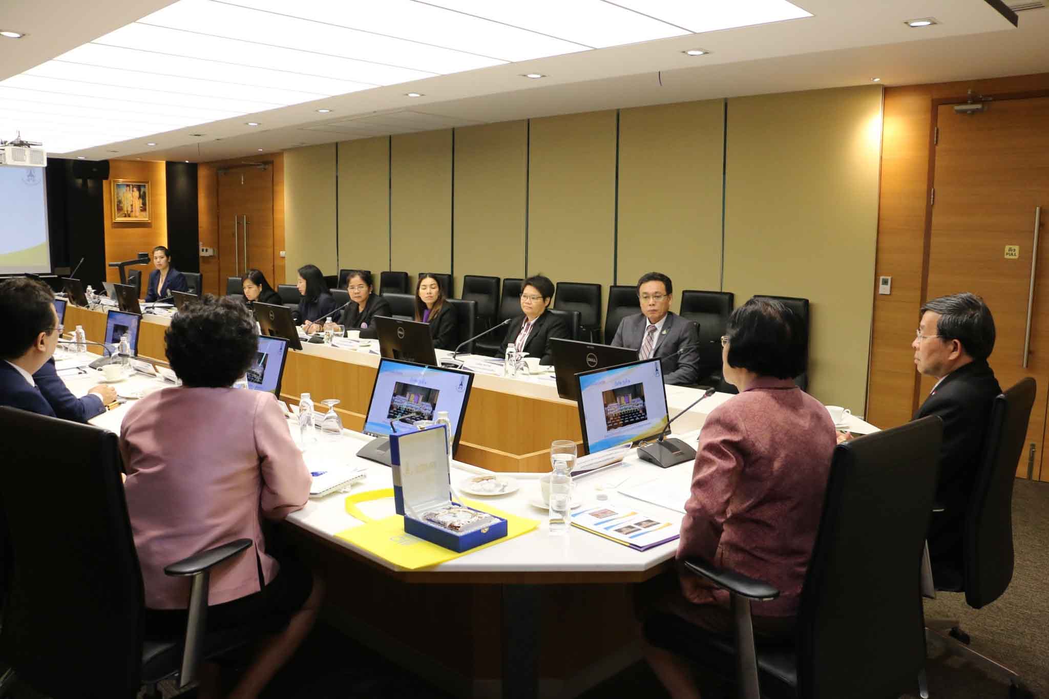 ต้อนรับคณะปลัดกระทรวง อว. — 5 พฤษภาคม 2025 — สถาบันเทคโนโลยีจิตรลดา CDTI