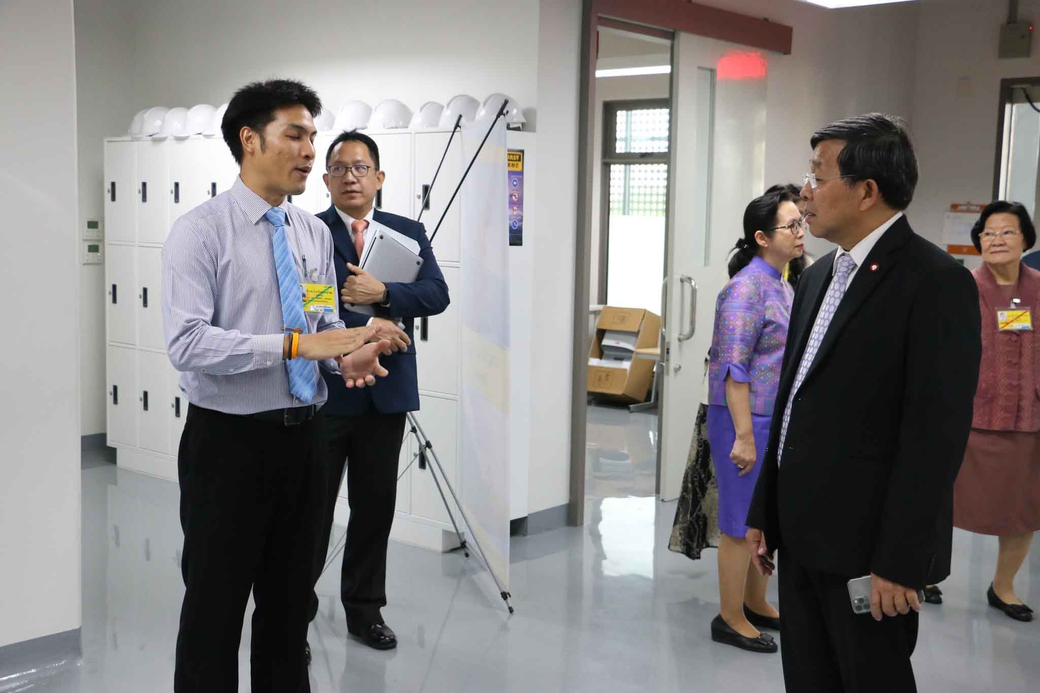 ต้อนรับคณะปลัดกระทรวง อว. — 5 พฤษภาคม 2025 — สถาบันเทคโนโลยีจิตรลดา CDTI