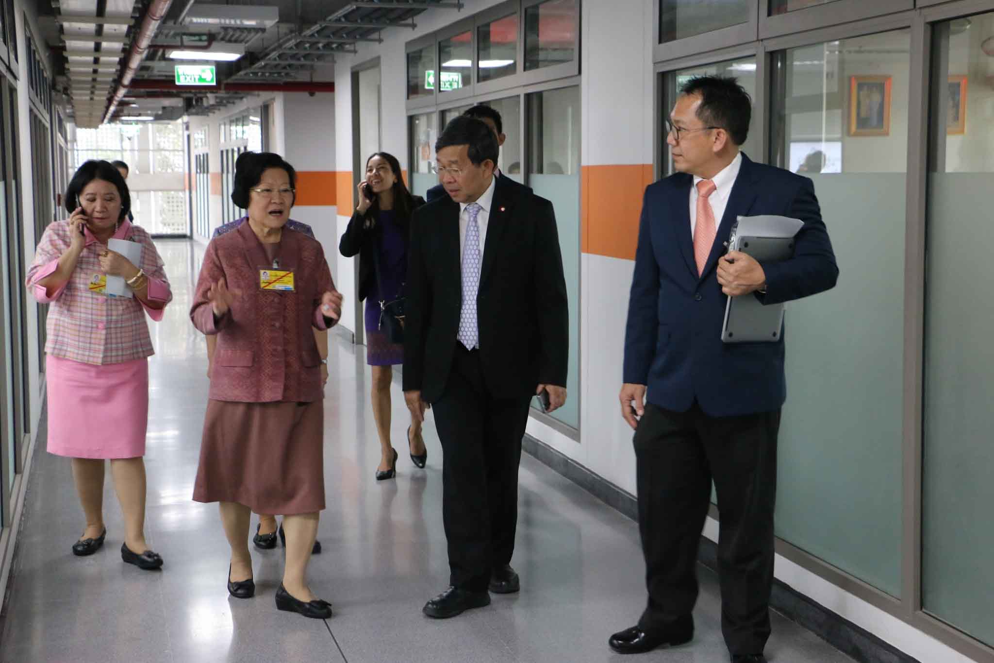 ต้อนรับคณะปลัดกระทรวง อว. — 5 พฤษภาคม 2025 — สถาบันเทคโนโลยีจิตรลดา CDTI