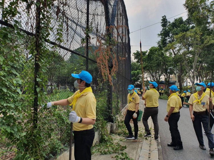 สถาบันเทคโนโลยีจิตรลดา ร่วมจิตอาสาพระราชทาน 904 — 5 พฤษภาคม 2025 — สถาบันเทคโนโลยีจิตรลดา CDTI