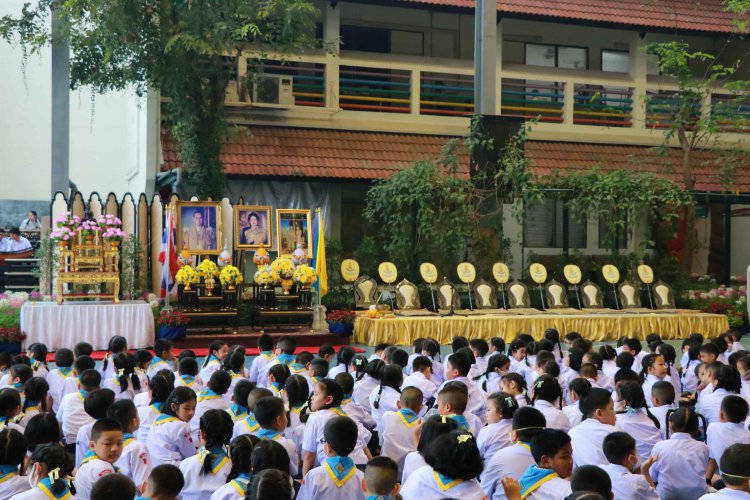 ร่วมพิธีทำบุญวันเกิดโรงเรียนจิตรลดา — 5 พฤษภาคม 2025 — สถาบันเทคโนโลยีจิตรลดา CDTI