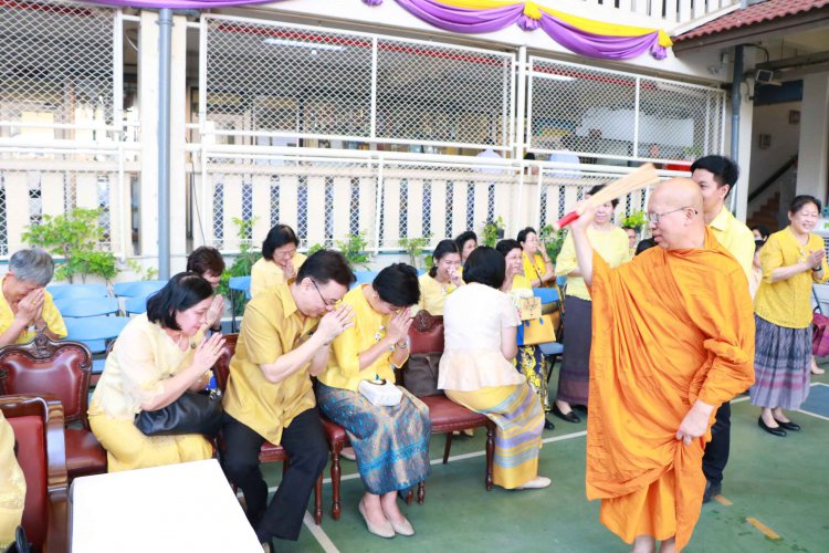 ร่วมพิธีทำบุญวันเกิดโรงเรียนจิตรลดา — 5 พฤษภาคม 2025 — สถาบันเทคโนโลยีจิตรลดา CDTI