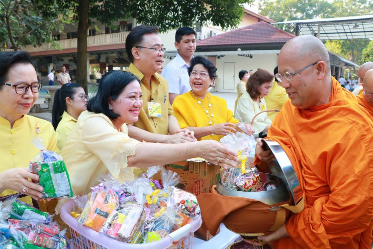 ร่วมพิธีทำบุญวันเกิดโรงเรียนจิตรลดา — 5 พฤษภาคม 2025 — สถาบันเทคโนโลยีจิตรลดา CDTI