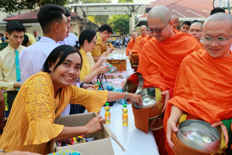 ร่วมพิธีทำบุญวันเกิดโรงเรียนจิตรลดา — 5 พฤษภาคม 2025 — สถาบันเทคโนโลยีจิตรลดา CDTI