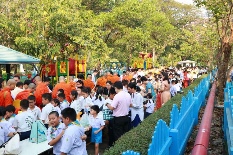 ร่วมพิธีทำบุญวันเกิดโรงเรียนจิตรลดา — 5 พฤษภาคม 2025 — สถาบันเทคโนโลยีจิตรลดา CDTI