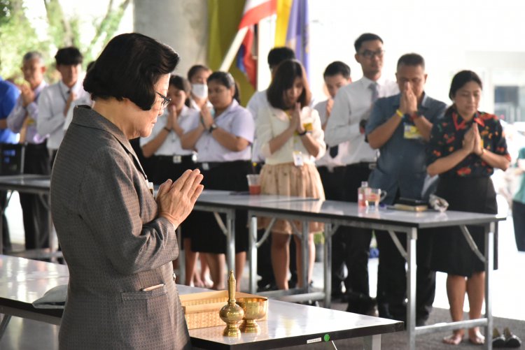 ทำบุญตักบาตร — 5 พฤษภาคม 2025 — สถาบันเทคโนโลยีจิตรลดา CDTI