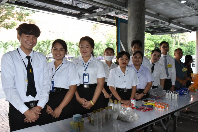 ทำบุญตักบาตร — 5 พฤษภาคม 2025 — สถาบันเทคโนโลยีจิตรลดา CDTI