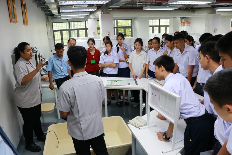 ต้อนรับคณะนักเรียนโรงเรียนจิตรลดา — 9 พฤษภาคม 2025 — สถาบันเทคโนโลยีจิตรลดา CDTI