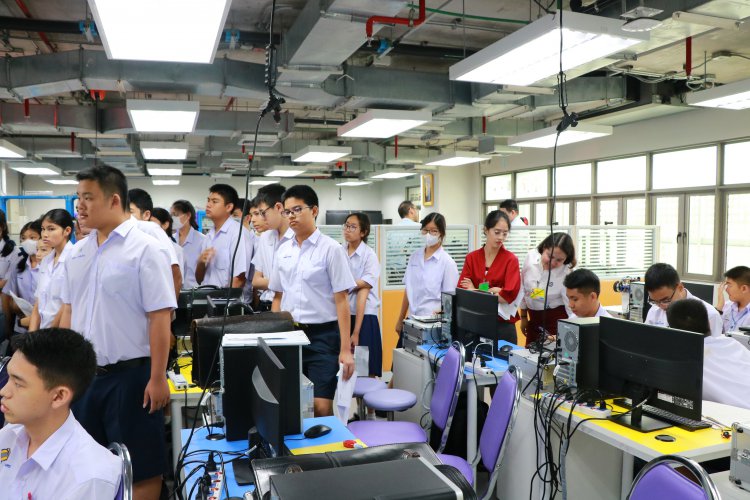 ต้อนรับคณะนักเรียนโรงเรียนจิตรลดา — 9 พฤษภาคม 2025 — สถาบันเทคโนโลยีจิตรลดา CDTI