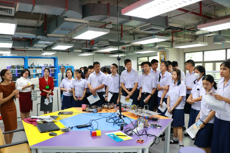 ต้อนรับคณะนักเรียนโรงเรียนจิตรลดา — 9 พฤษภาคม 2025 — สถาบันเทคโนโลยีจิตรลดา CDTI