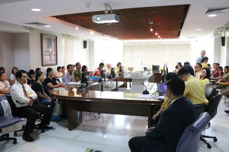 ต้อนรับคณะดูงาน — 5 พฤษภาคม 2025 — สถาบันเทคโนโลยีจิตรลดา CDTI