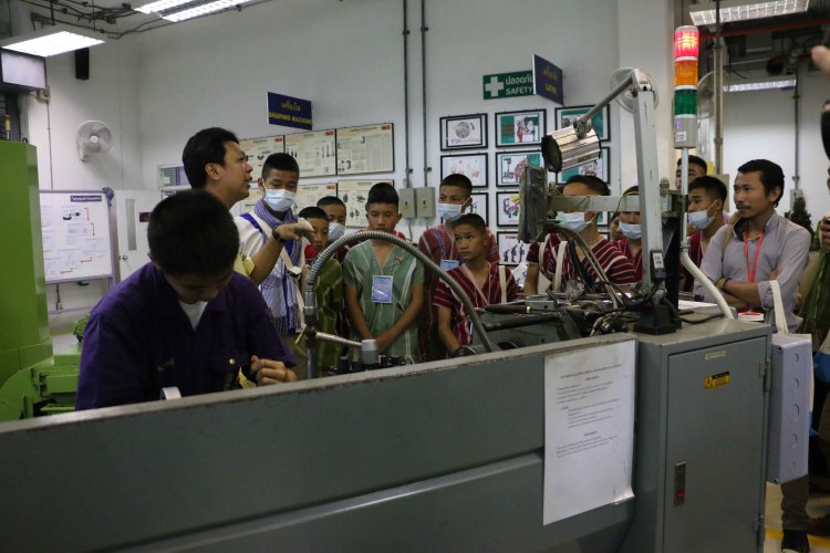 ต้อนรับคณะดูงาน — 5 พฤษภาคม 2025 — สถาบันเทคโนโลยีจิตรลดา CDTI