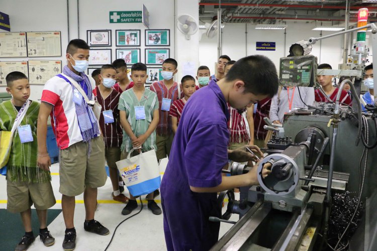 ต้อนรับคณะดูงาน — 5 พฤษภาคม 2025 — สถาบันเทคโนโลยีจิตรลดา CDTI