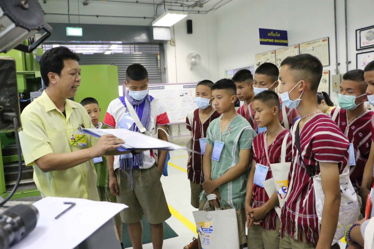 ต้อนรับคณะดูงาน — 5 พฤษภาคม 2025 — สถาบันเทคโนโลยีจิตรลดา CDTI