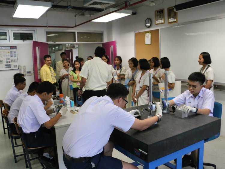 ต้อนรับคณะดูงาน — 5 พฤษภาคม 2025 — สถาบันเทคโนโลยีจิตรลดา CDTI
